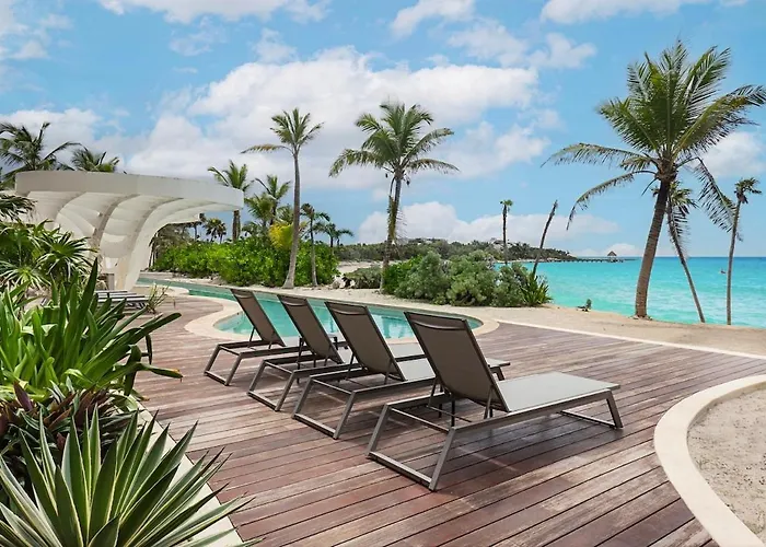 Beachfront 2br At Tankah Bay *
