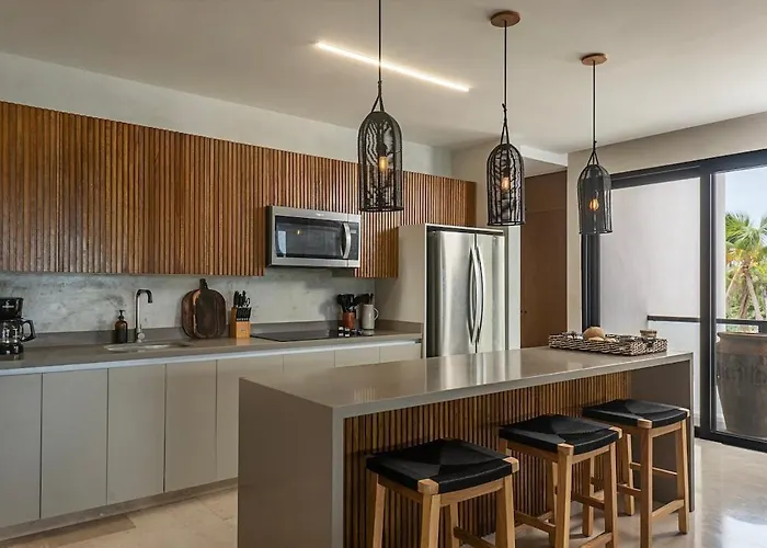 Apartamento Beachfront 2br At Tankah Bay *